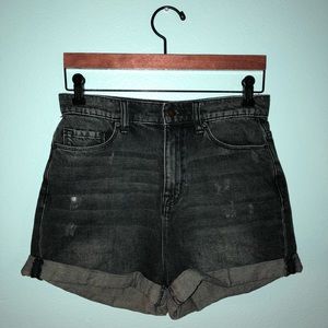 BDG Women’s Mom Fit High Rise Denim Short